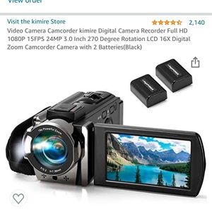 Kimire Digital Video Camera w/ sd card